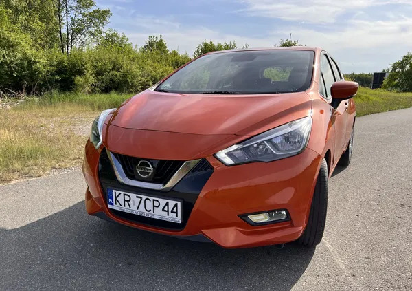 nissan Nissan Micra cena 44500 przebieg: 77000, rok produkcji 2017 z Kraków